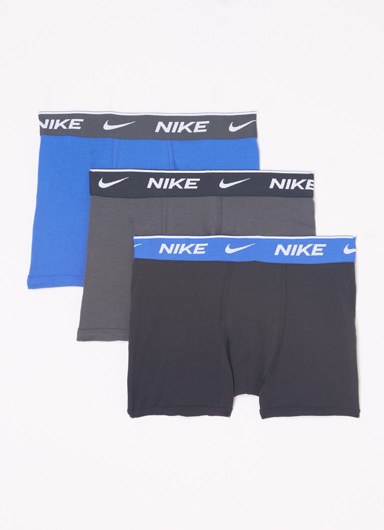 Nike Boxer Shorts with logo waistband in a 3-pack
