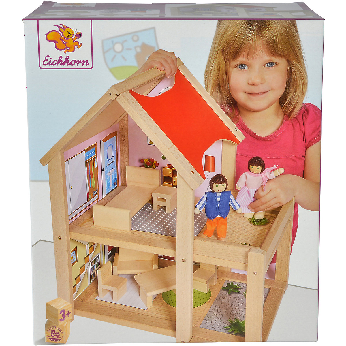 Puppenhaus aus Holz