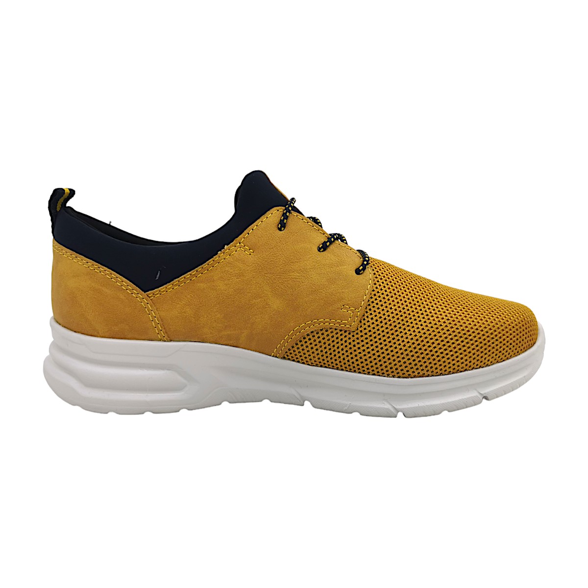 Rieker New York/Scuba B7371-68 Gelb 68 Wheat/ Navy