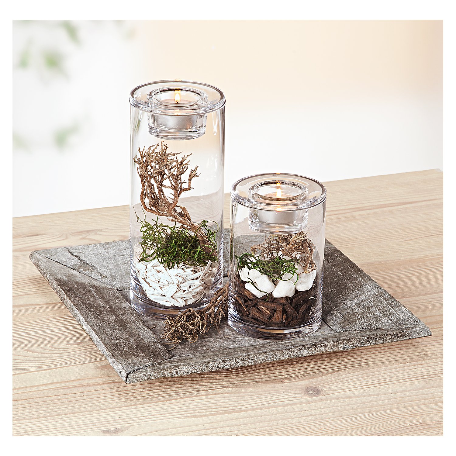 Glasgefäß, 13,5 cm, 9 cm Ø