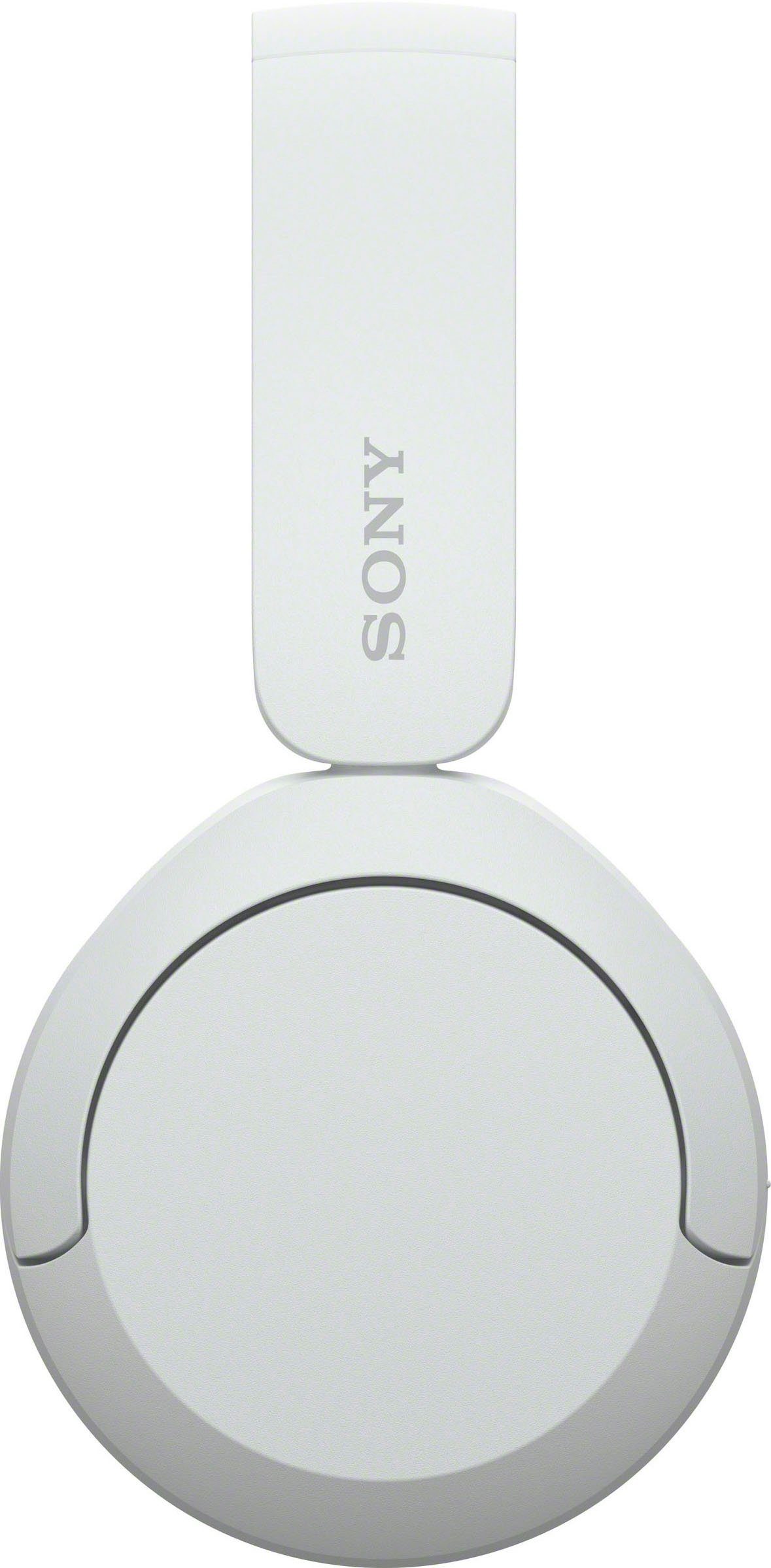 Sony WHCH520 On-Ear-Kopfhörer (Freisprechfunktion, Rauschunterdrückung, Google Assistant, Siri, Bluetooth, 50 Std. Akkulaufzeit)