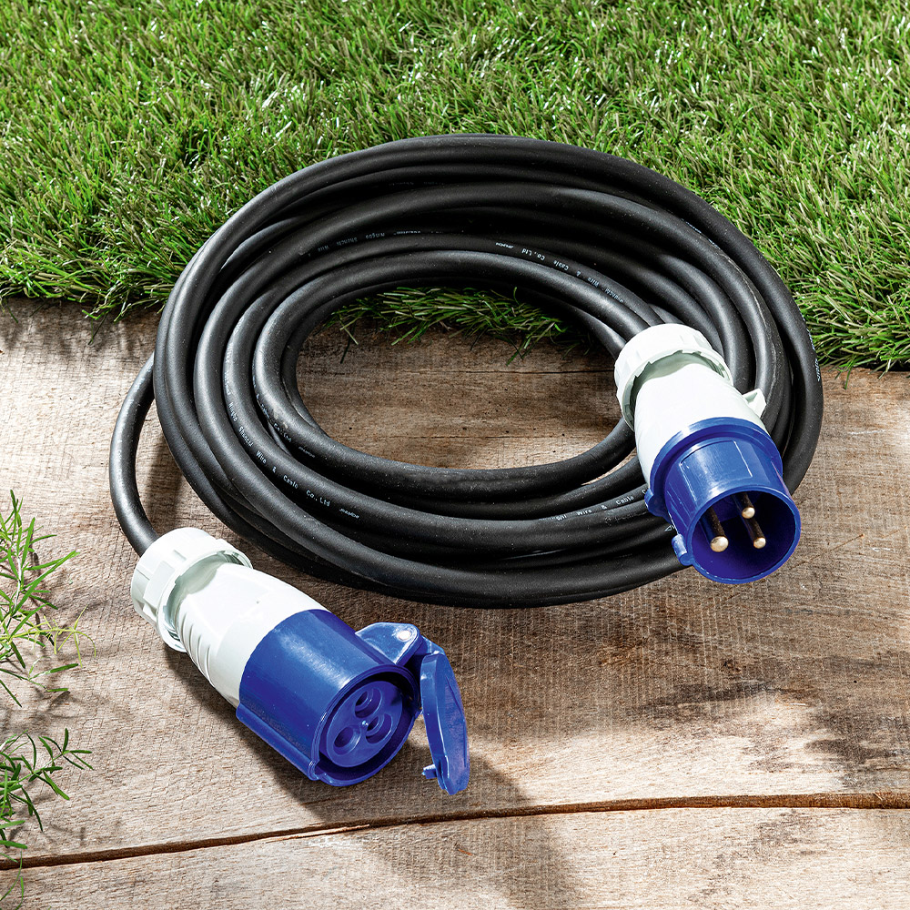 Powertec Electric CEE-Gummiverlängerung