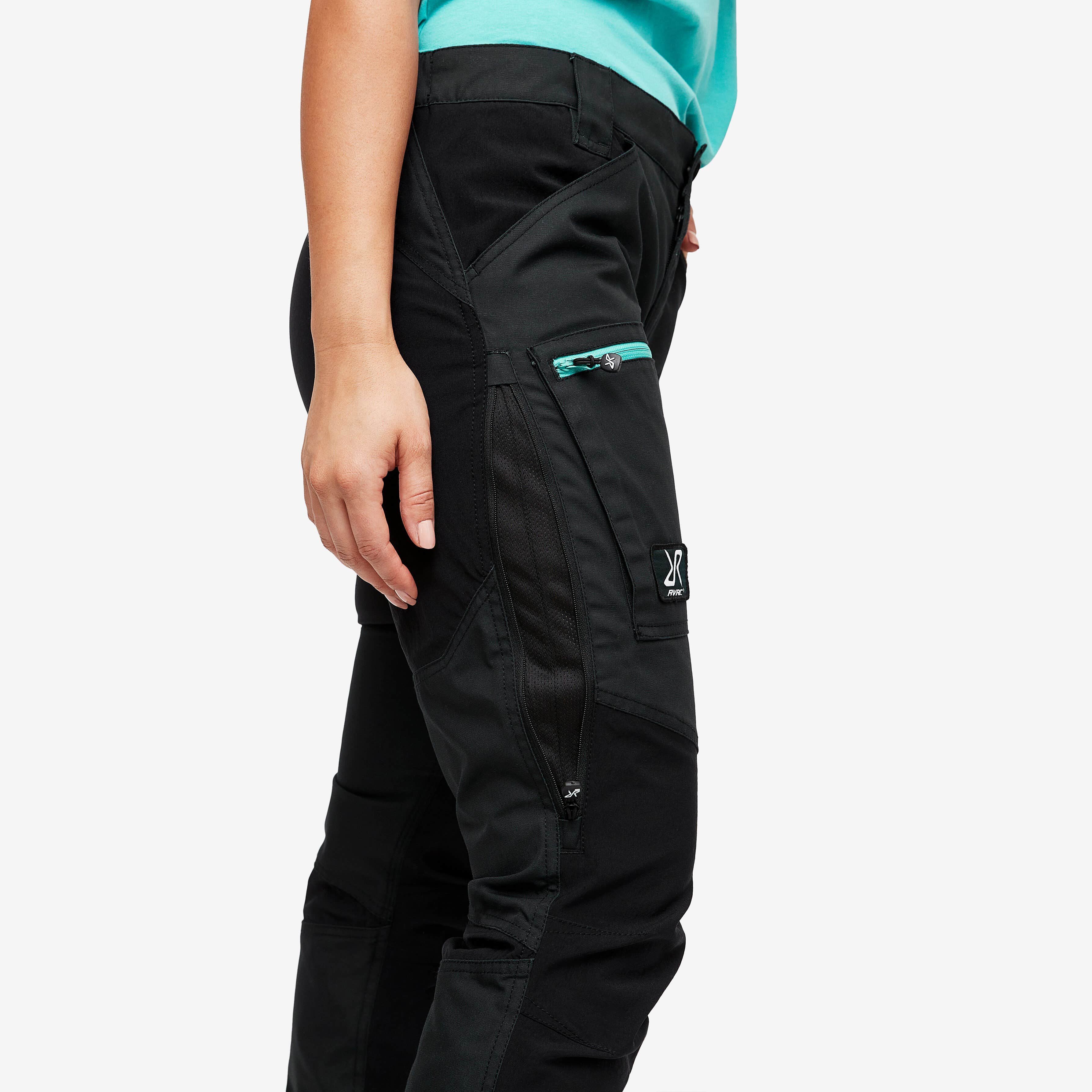 Nordwand Pro Pants Femme Charcoal Black/Porcelain