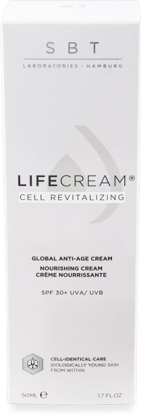 SBT Lifecream Cell Revitalizing Global Anti-Age Cream SPF 30+ UVA/UVB Gesichtscreme