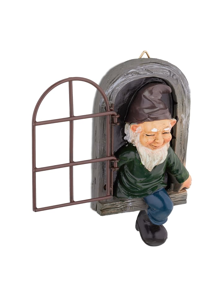 relaxdays Zwerg mit Fenster in Bunt günstig kaufen onesize