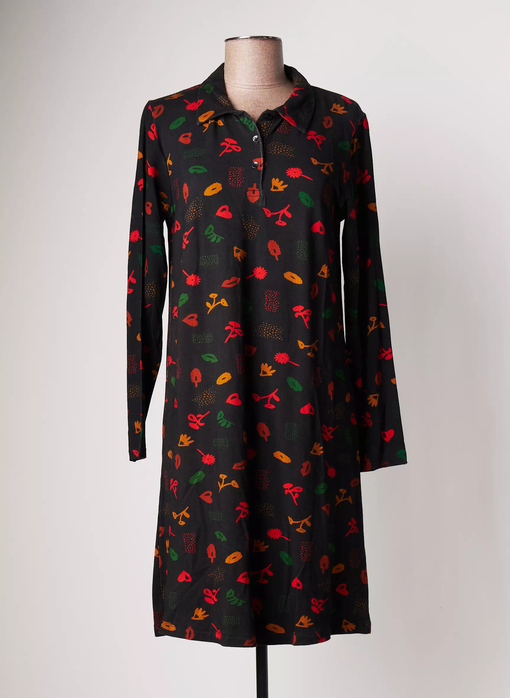 Agathe   Louise Robes Mi Longues Femme couleur noir
