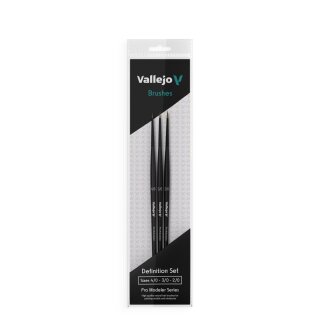 Vallejo - Pro Modeler - Definition Set (Sizes 4/0 - 3/0 - 2/0)