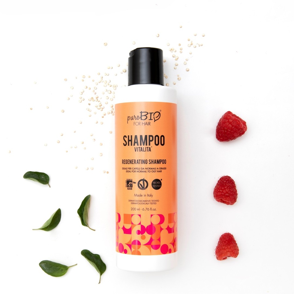 Purobio Shampoo vitalità - Regenerating Shampoo Shampoing Régénérant