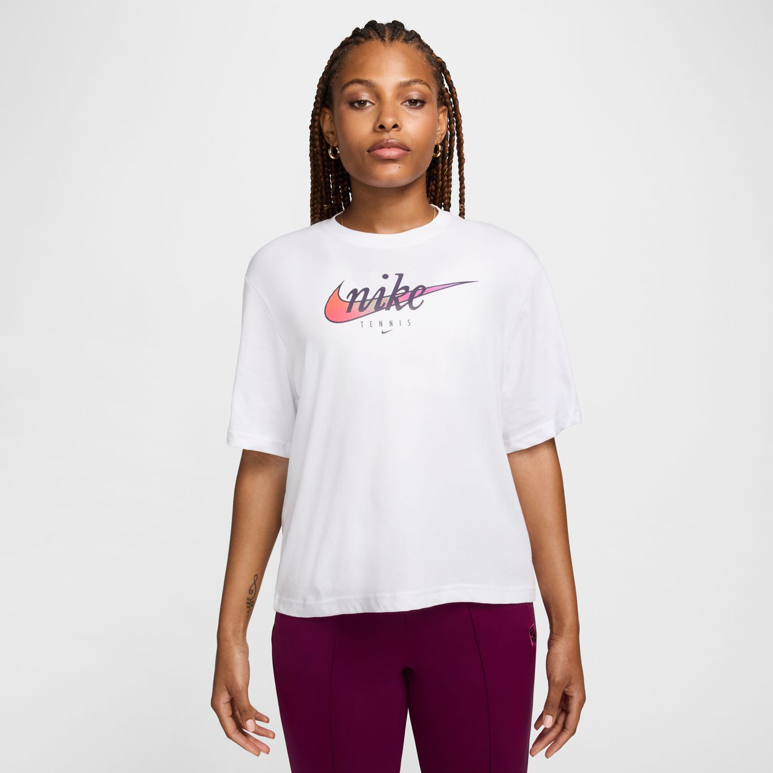 Dri-Fit Slam T-Shirt Damen - Weiß
