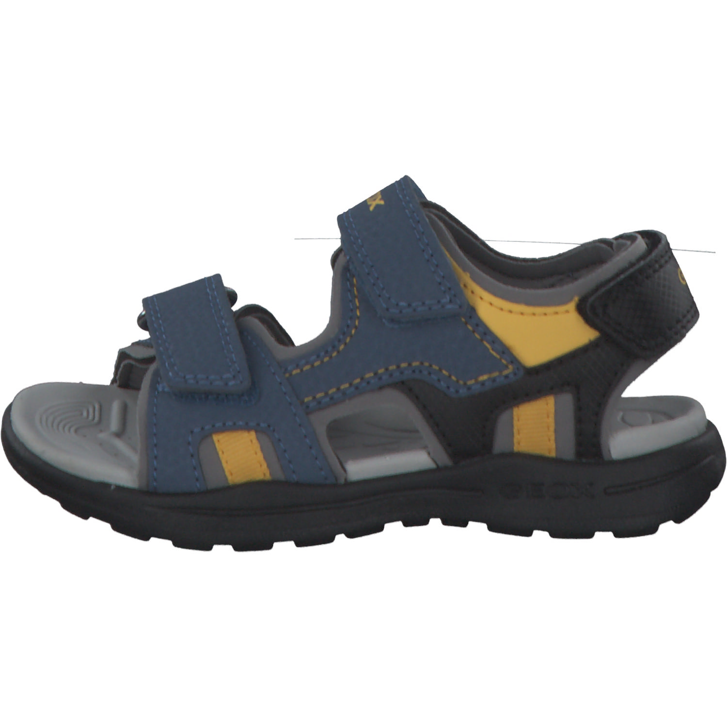 Geox J155XB, Sandalen (Kinder), Kinder, AVIO/DK YELLOW