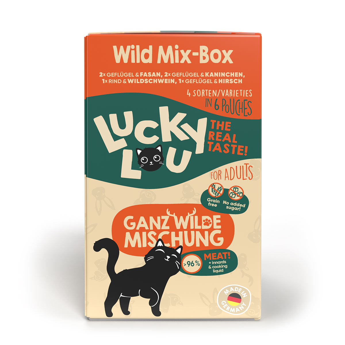 Lucky Lou Lifestage Adult Wild-Mix 6x125g kaufen bei ZooRoyal