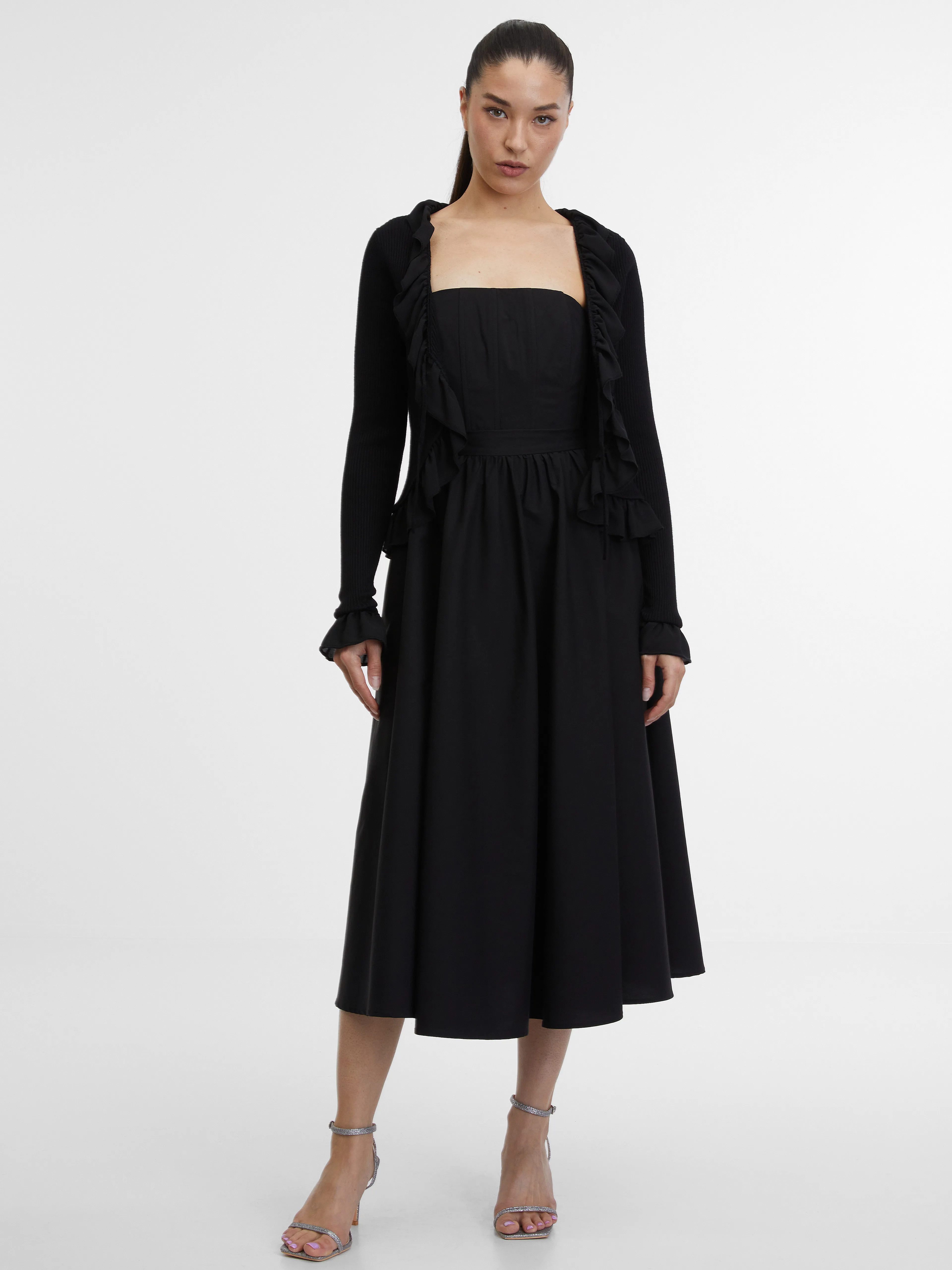 Schwarze Damen Cardigan ORSAY