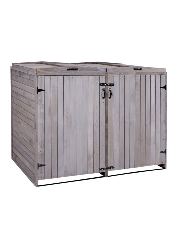 MCW XL 2er-/4er-Mülltonnenverkleidung H74, erweiterbar, Anthrazit-grau günstig kaufen onesize