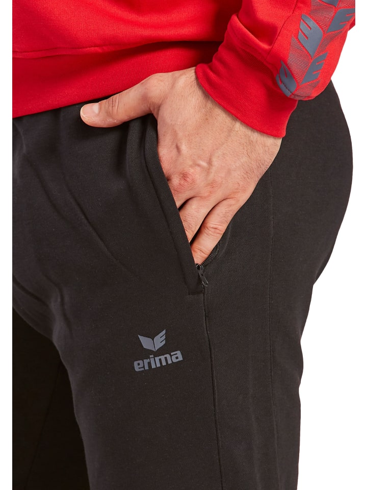 erima Essential Team Sweathose in schwarz/slate grey günstig kaufen