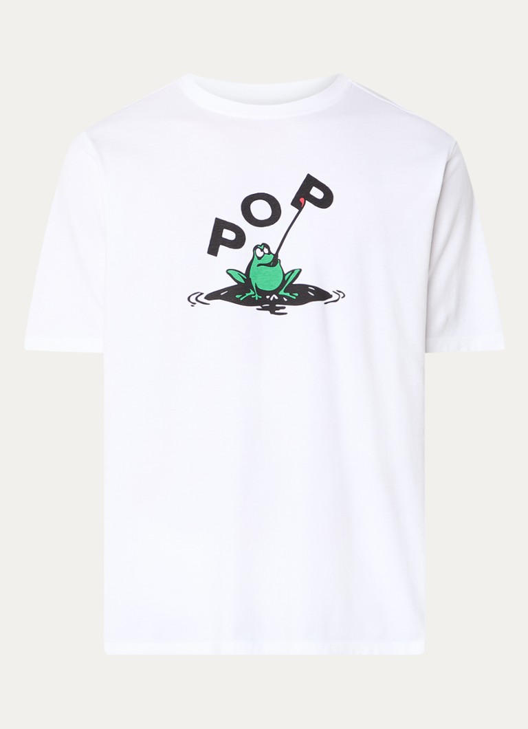Pop Trading Company T-skjorte med logotrykk
