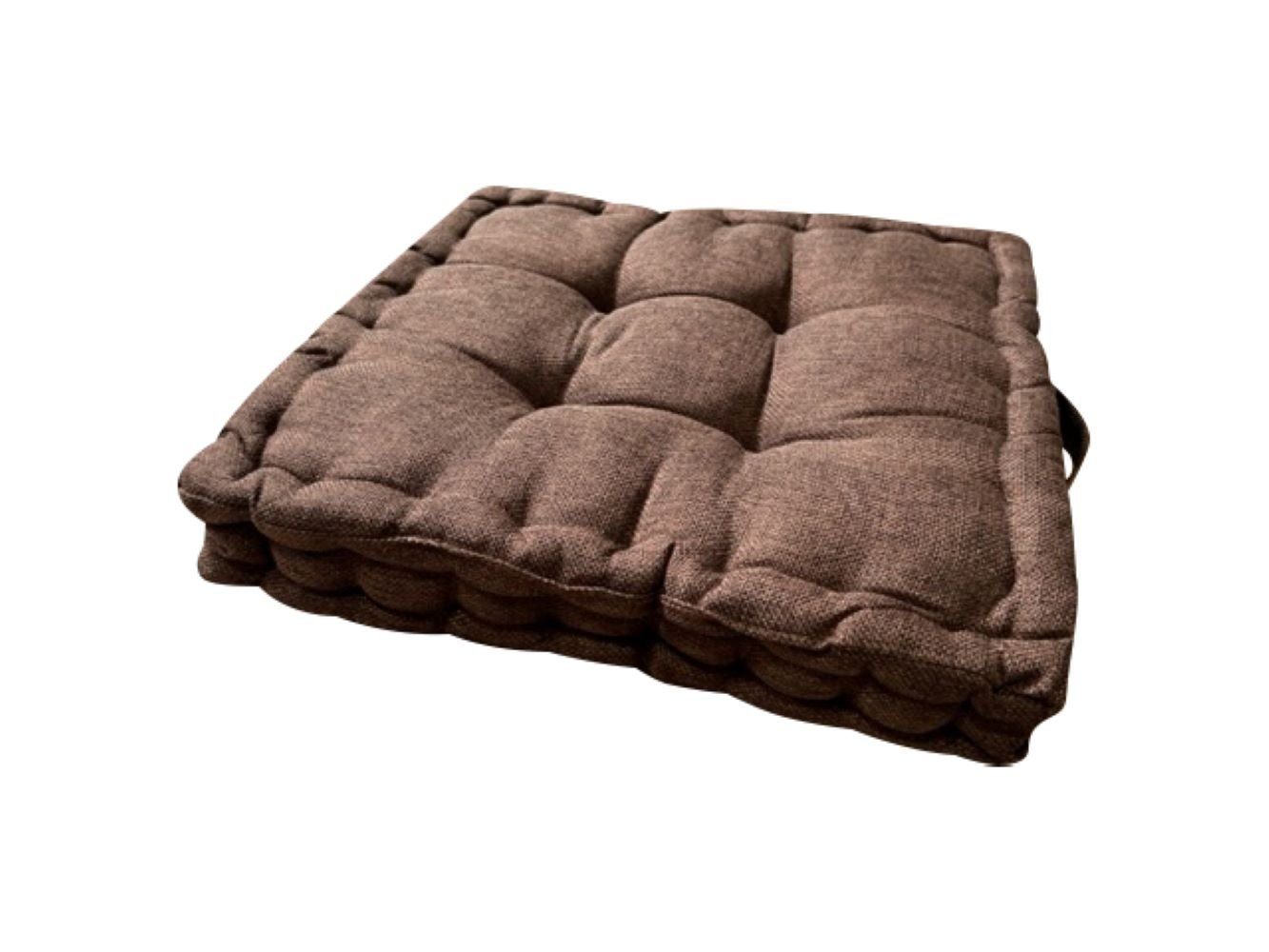 RHP Sitzkissen Premium RHP Stuhlkissen mit 100% Polyesterfüllung, 40x40x8 cm, für