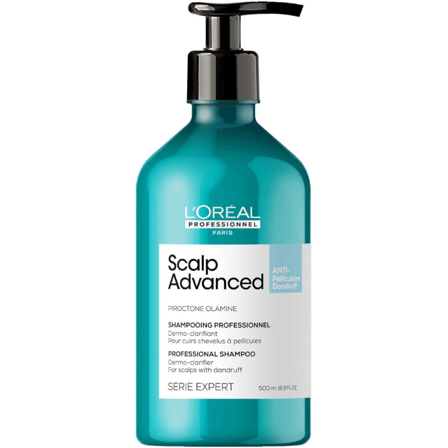 l'oréal professionnel Scalp Advanced Shampooing Dermo-Clarifiant - Cuirs Chevelus à Pellicules 500 ml