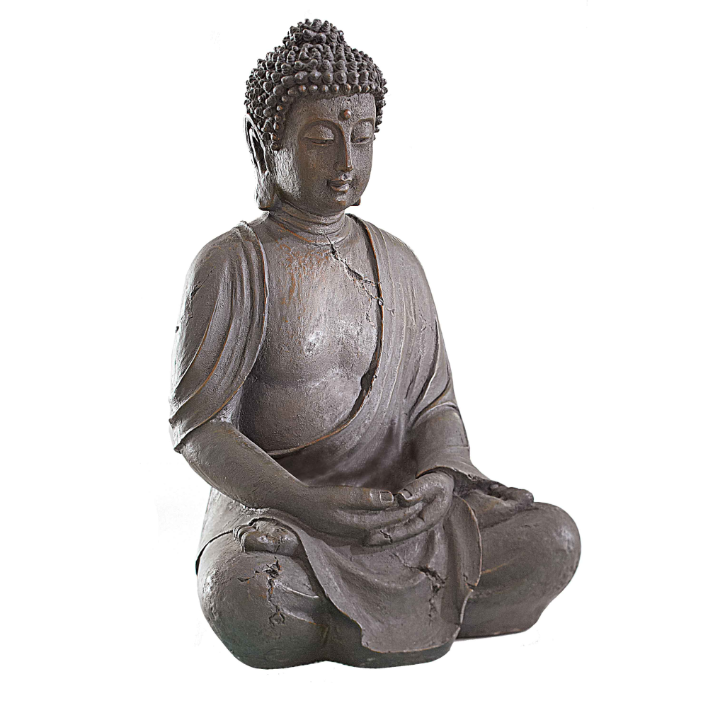 Deko-Figur Buddha braun