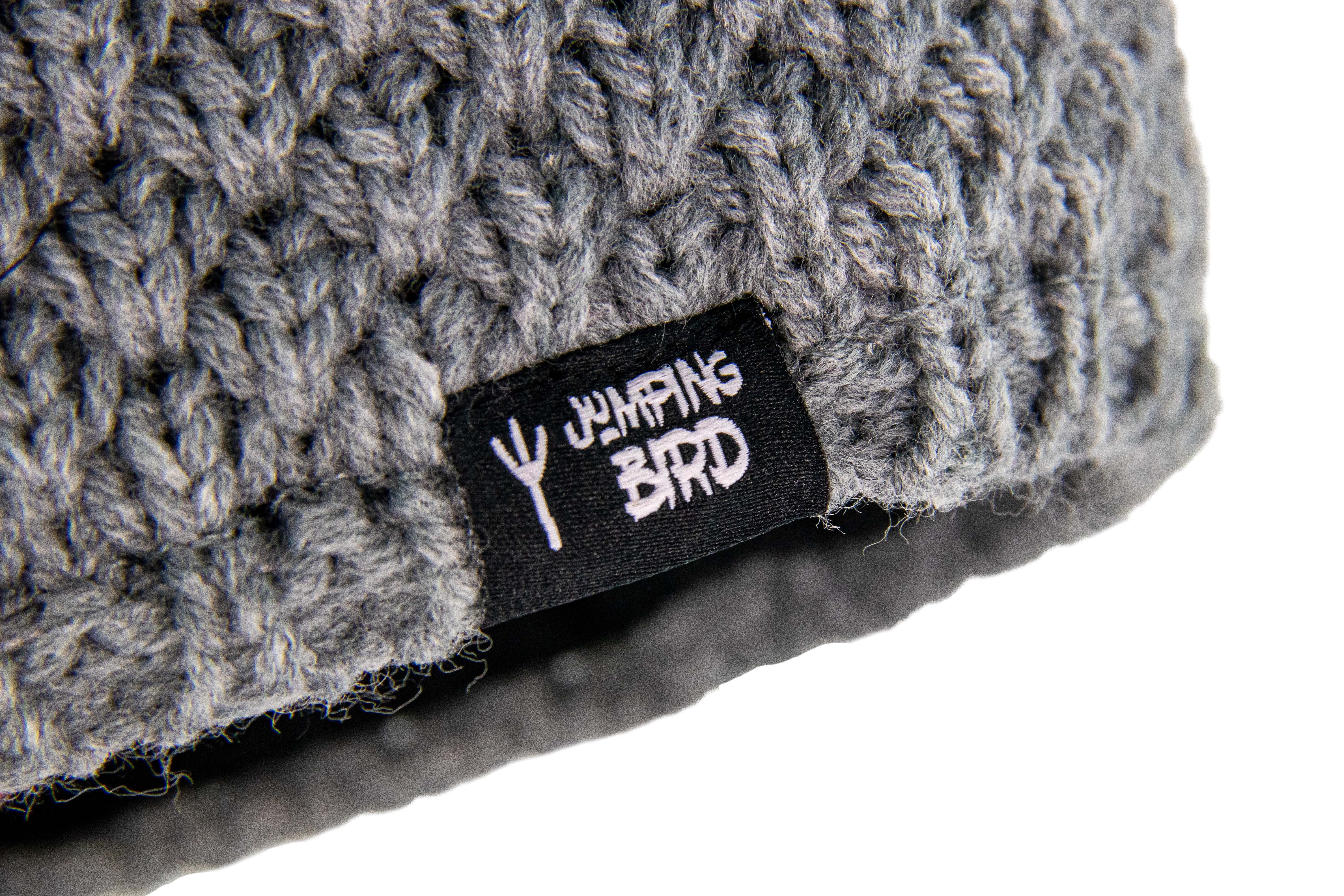 Jumping Bird Stirnband mit warmem Innen-Fleece