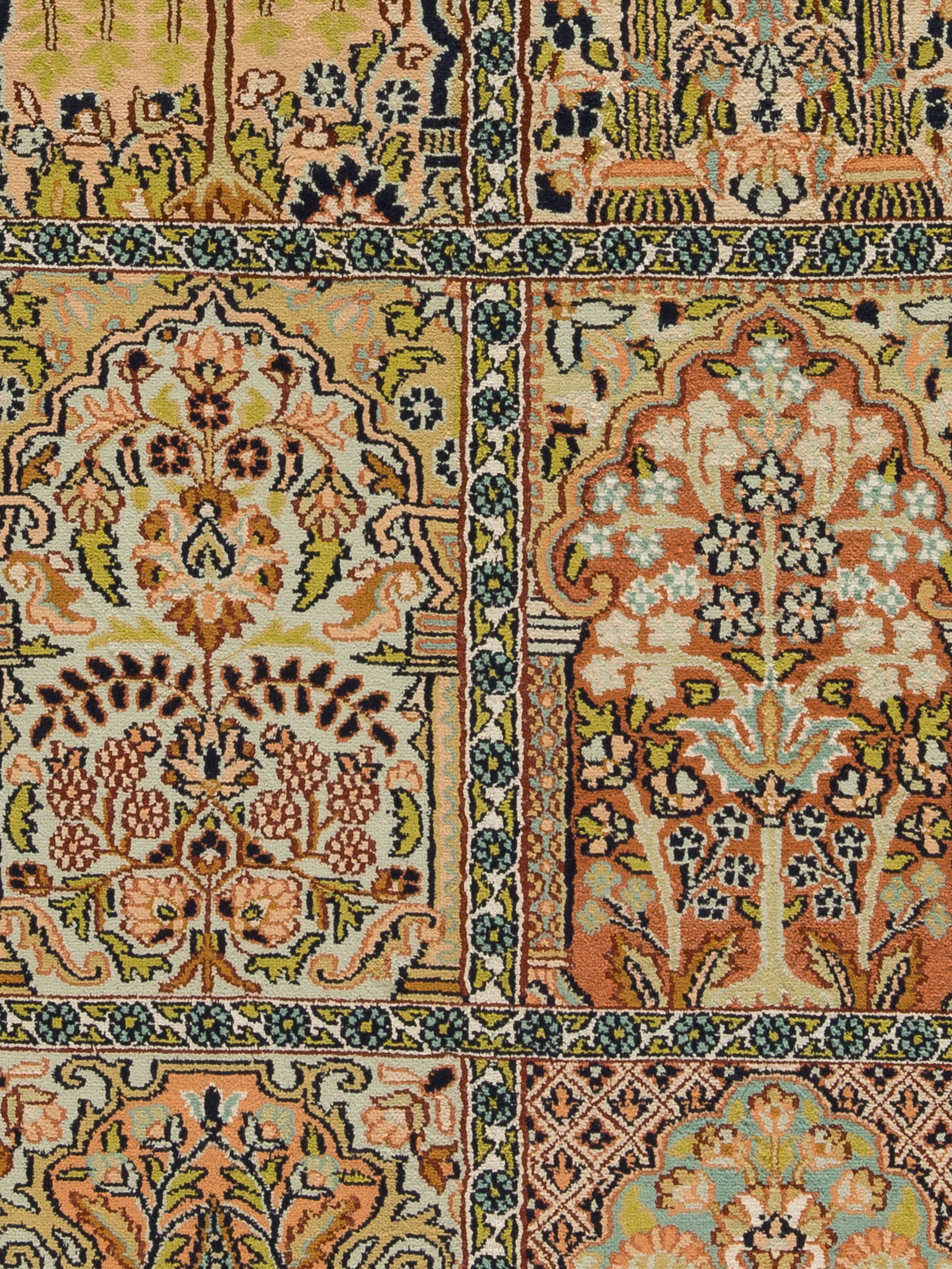 Kaschmir Seide 18/18 ca. 158 x 214 cm, Unikat / Einzelstück