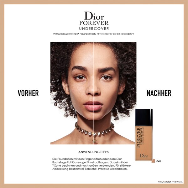 DIOR DIORSKIN Forever Undercover Flüssige Foundation