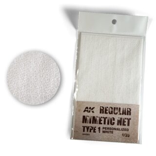 Camouflage Net Personalized White Type 1