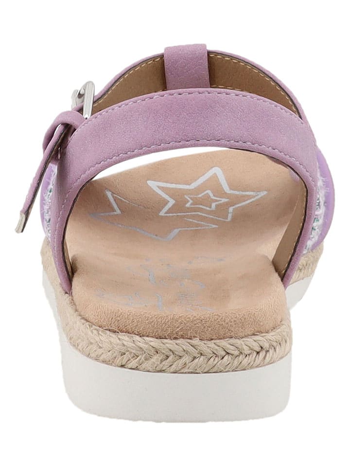 Tom Tailor Sandalen in Lila günstig kaufen