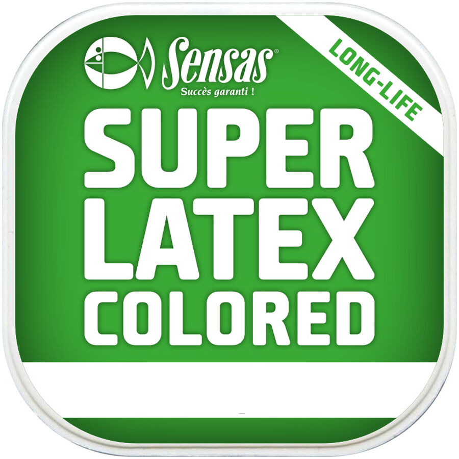 Täyspitkä joustava Sensas Super Latex värillinen 6m