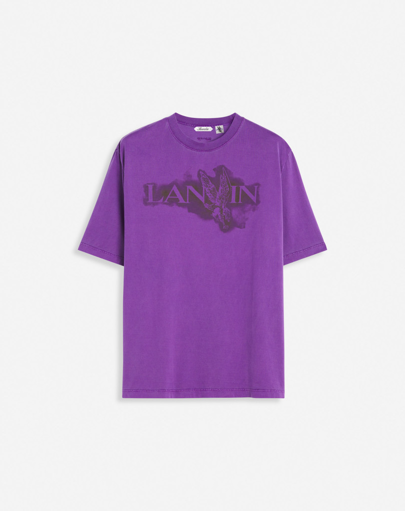 T-SHIRT CLASSIQUE IMPRIMÉ AIGLE LANVIN X FUTURE