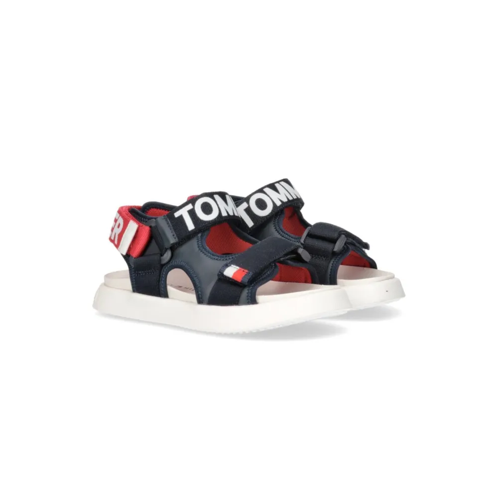 Tommy Hilfiger Sandale T3B2-32257-0208800 / blau