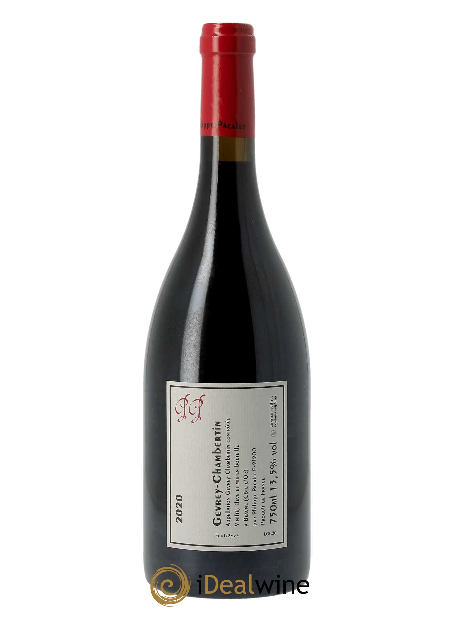 Gevrey-Chambertin Philippe Pacalet  2020 - Lot de 1 Bouteille