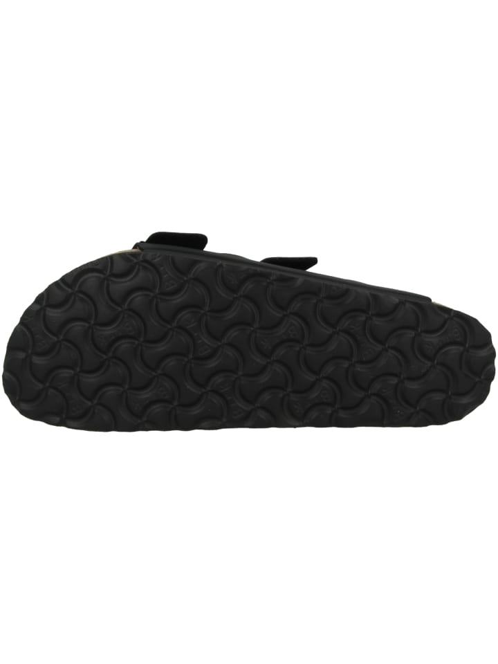Birkenstock Sandale Arizona Birko-Flor schmal in schwarz günstig kaufen