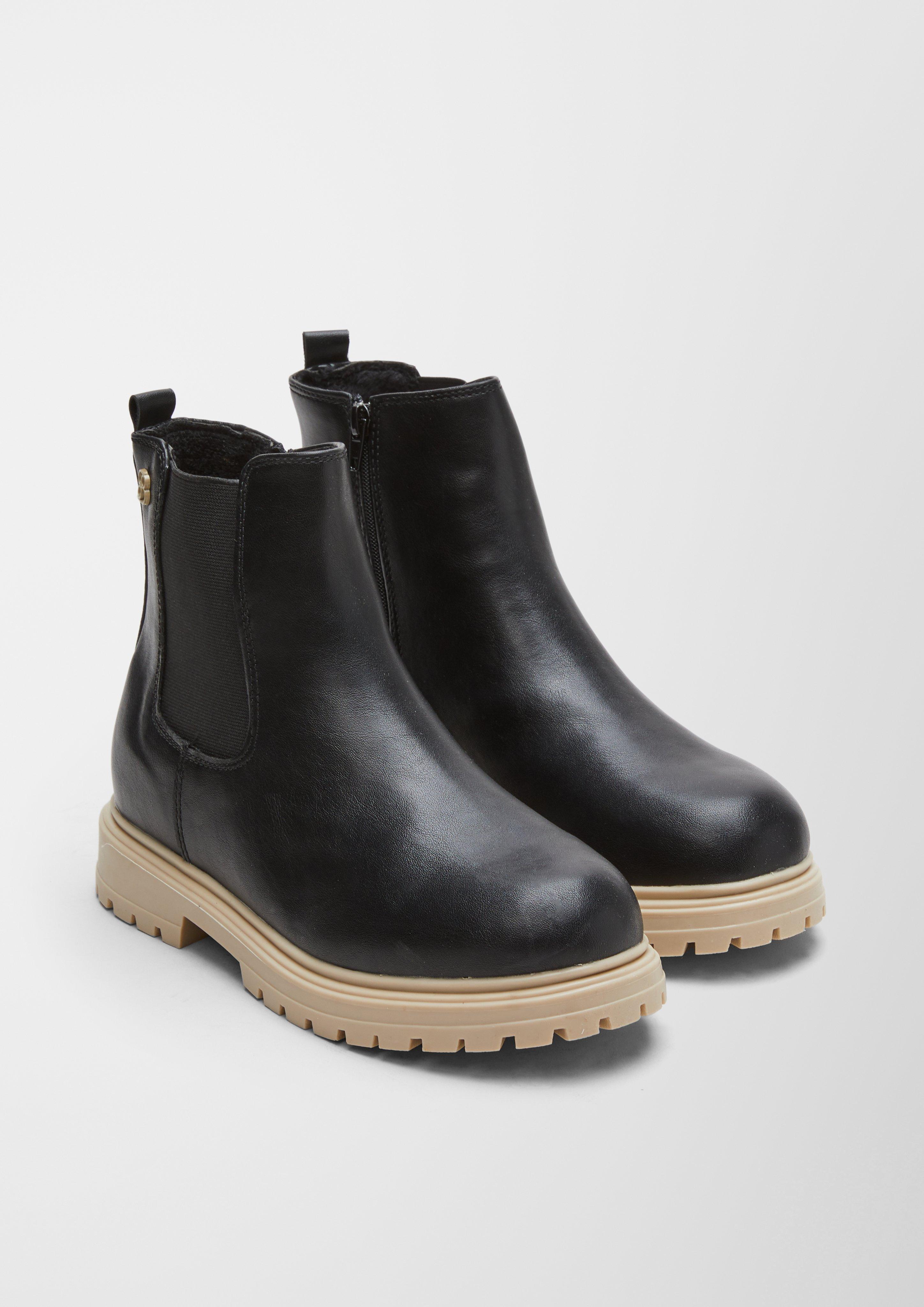 Stiefel mit Kontrast-Details  6006642-048