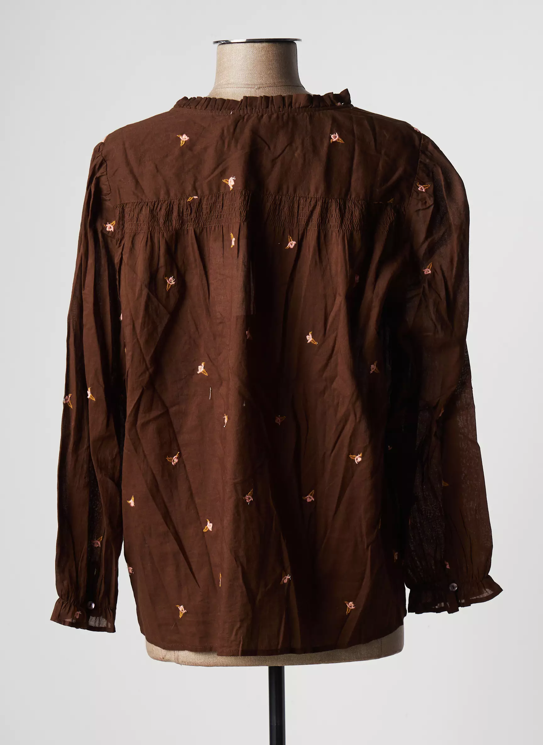 La Petite Etoile Chemisiers Femme couleur marron