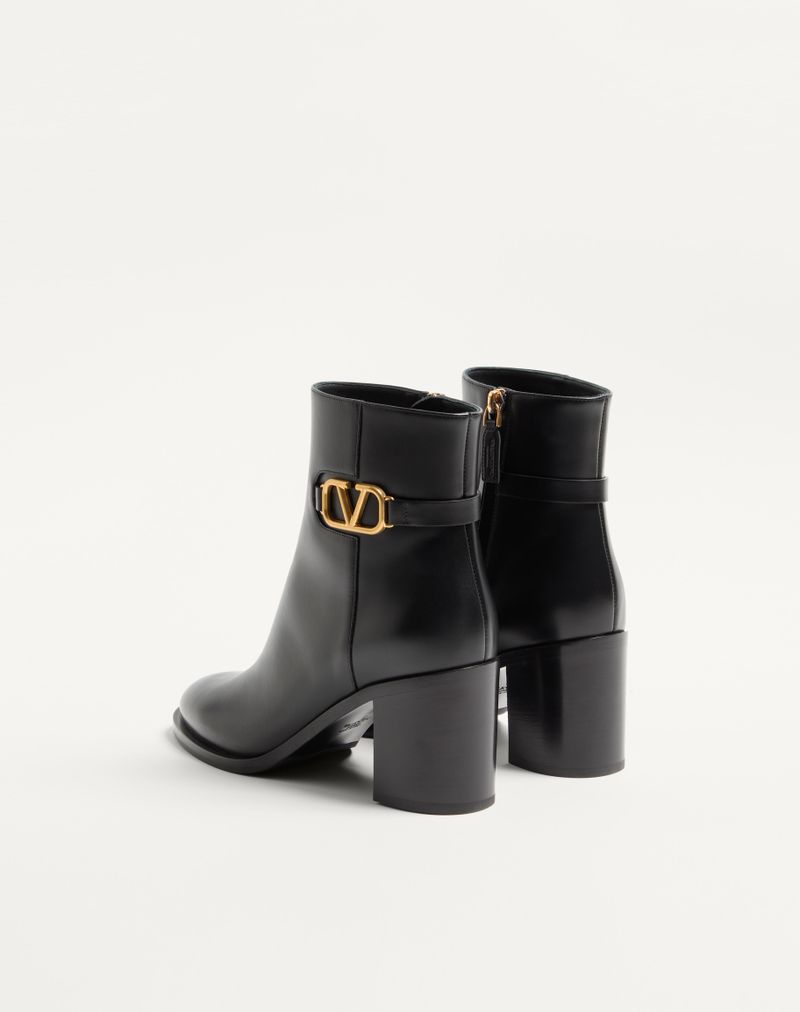 Bota VLogo Signature em couro de bezerro 75 mm