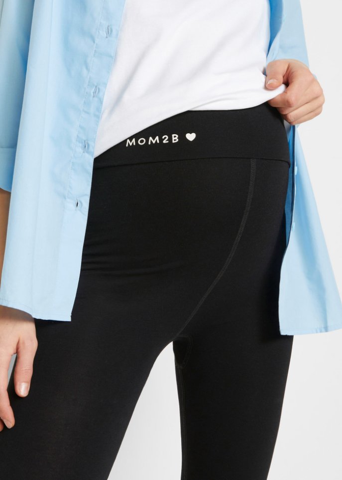 Umstands-Leggings mit nachhaltiger Viskose