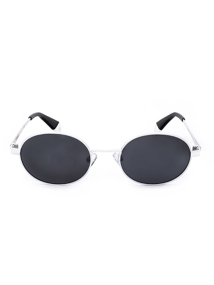 Polaroid Herren-Sonnenbrille in Weiß/ Schwarz günstig kaufen 51