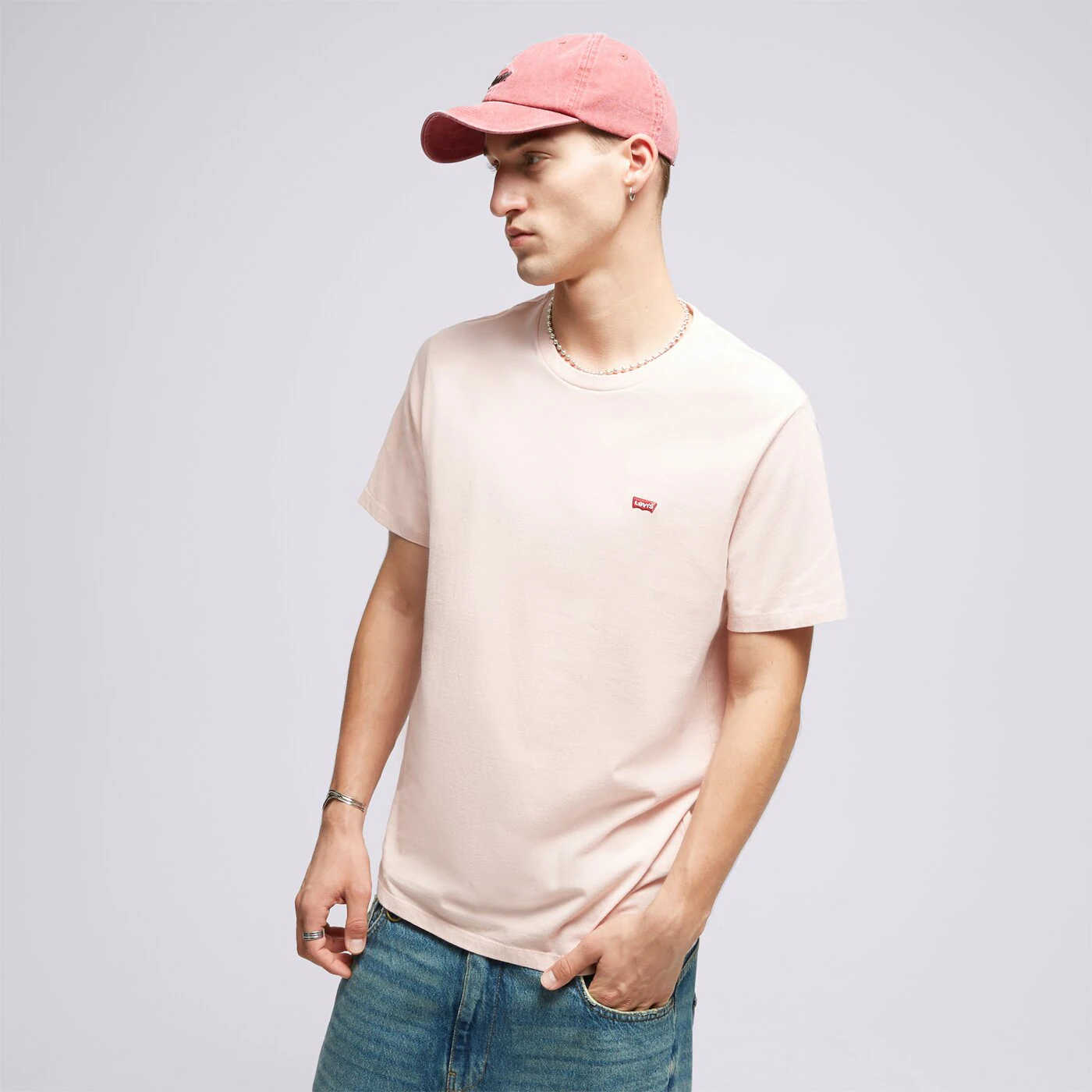 LEVI'S T-SHIRT SS ORIGINAL HM Rosa