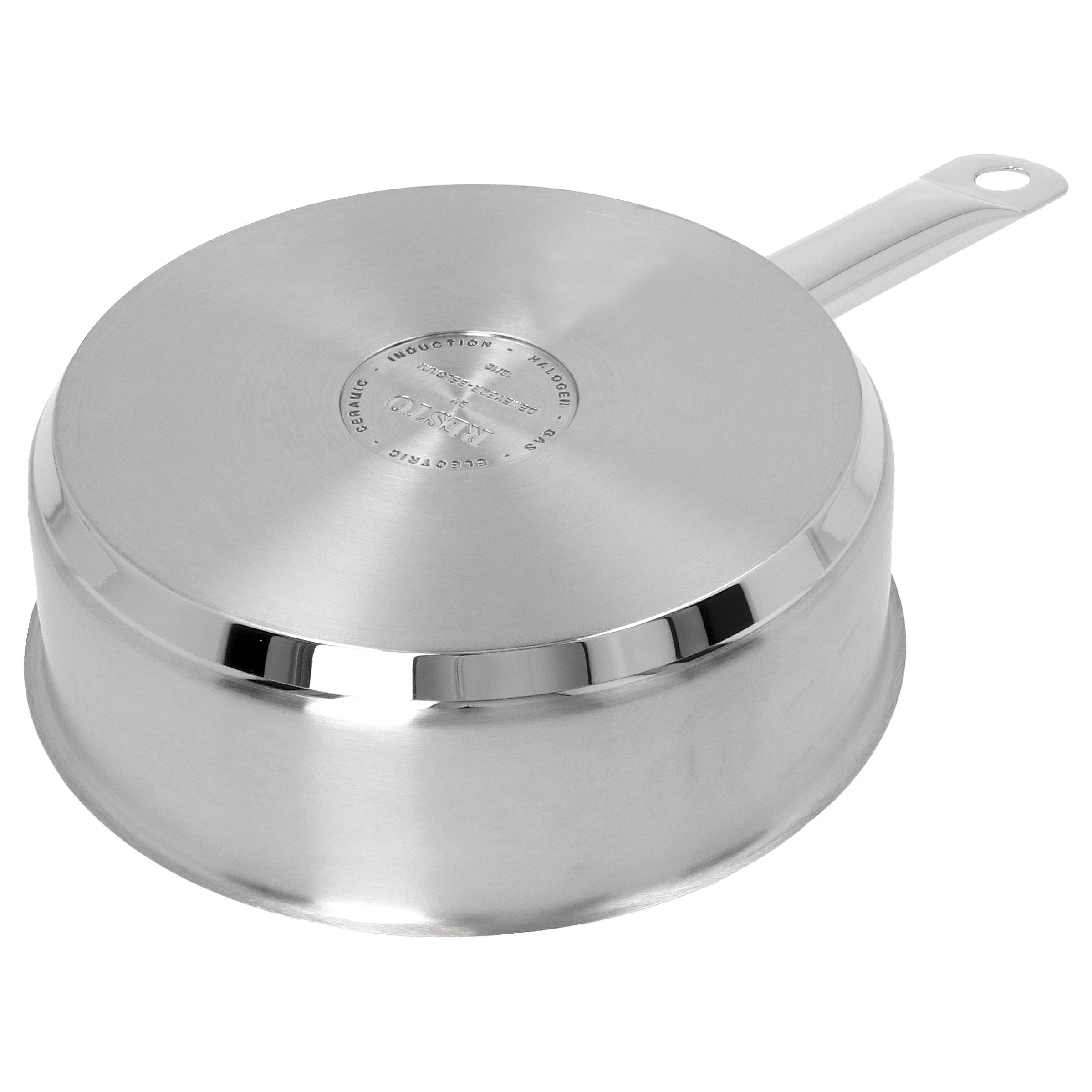 Gourmetpfanne mit 4 Schüsseln, Silber