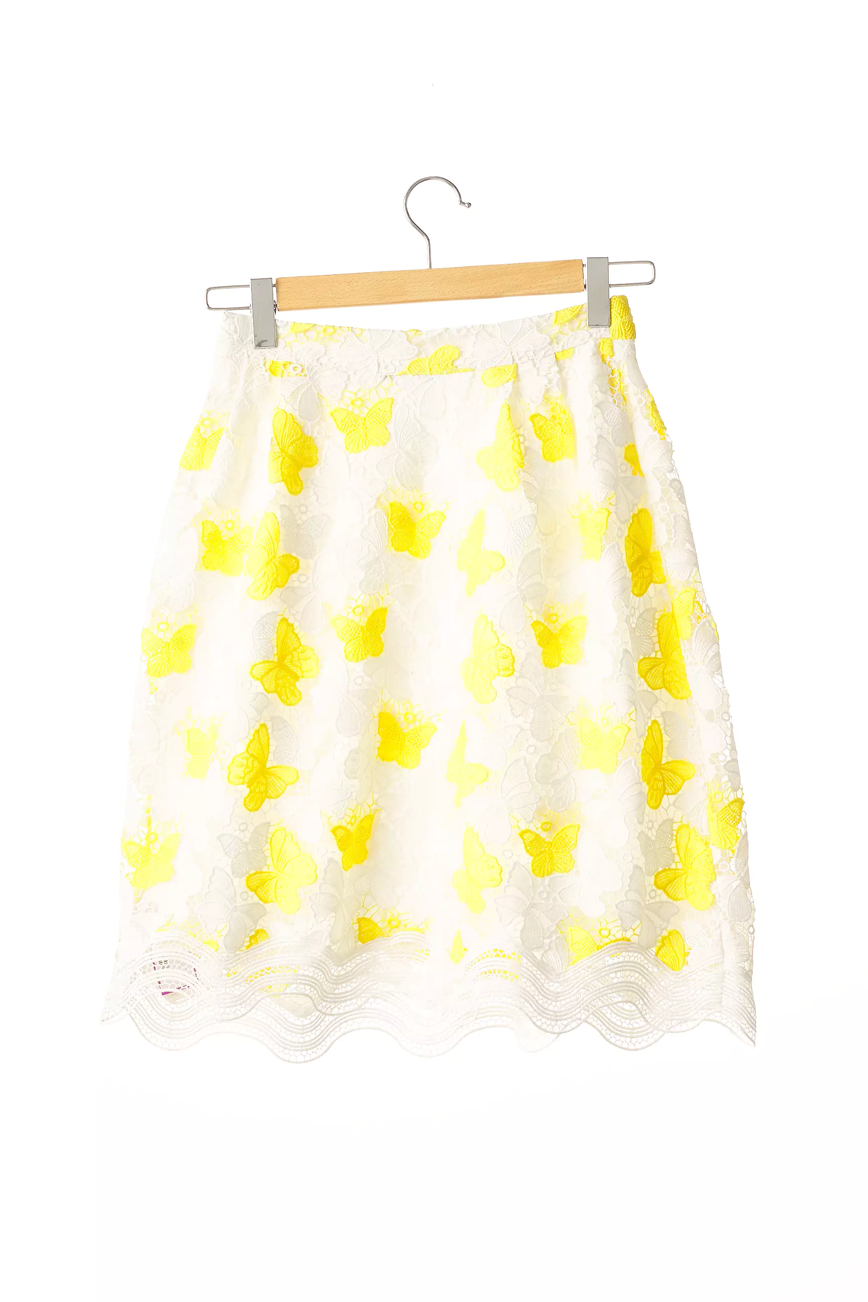 Carven Jupes Mi Longues Femme couleur jaune