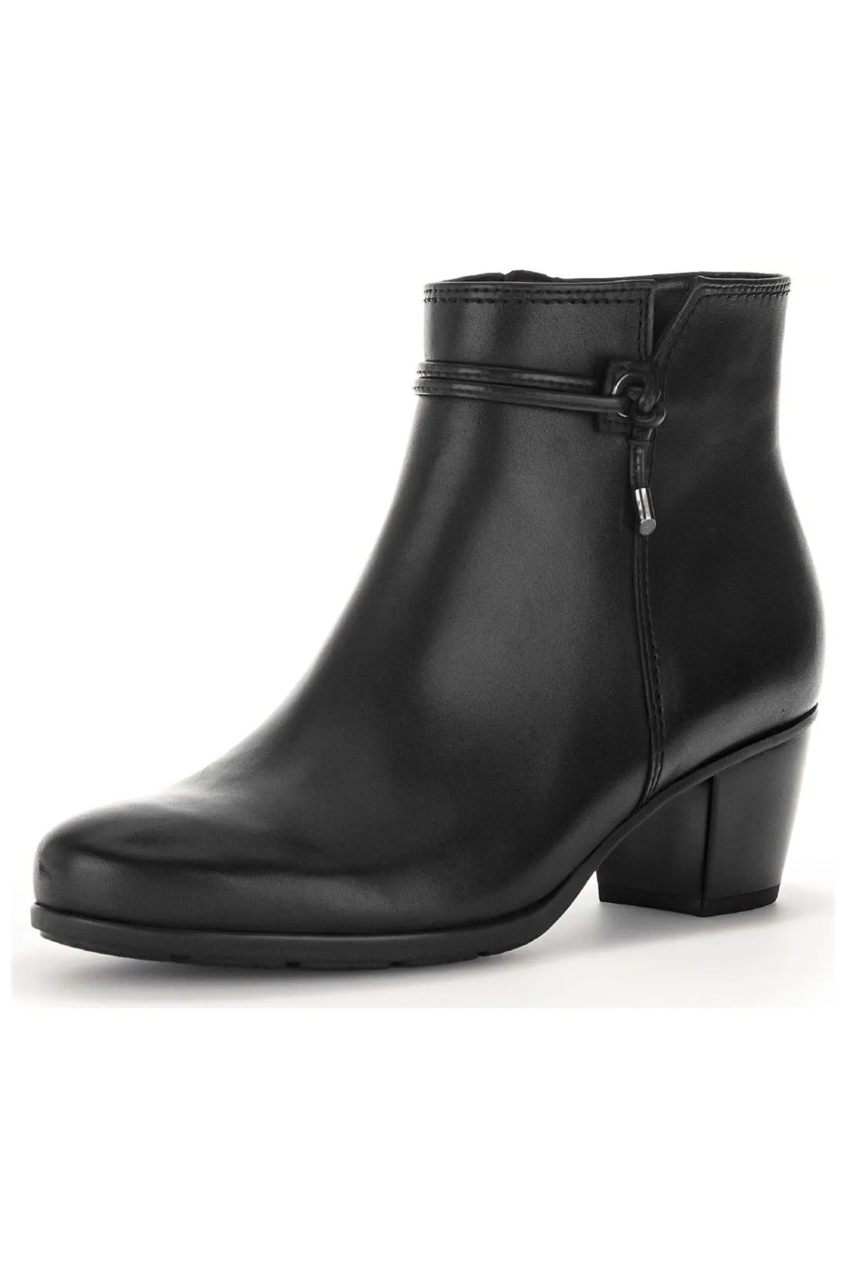 GABOR  Stiefelette - Schwarz - Flacher Absatz