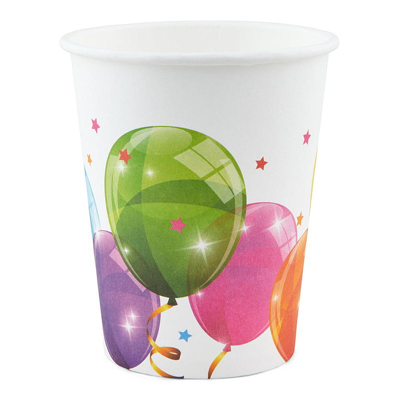 Engangskrus 8-pk sparklin balloons