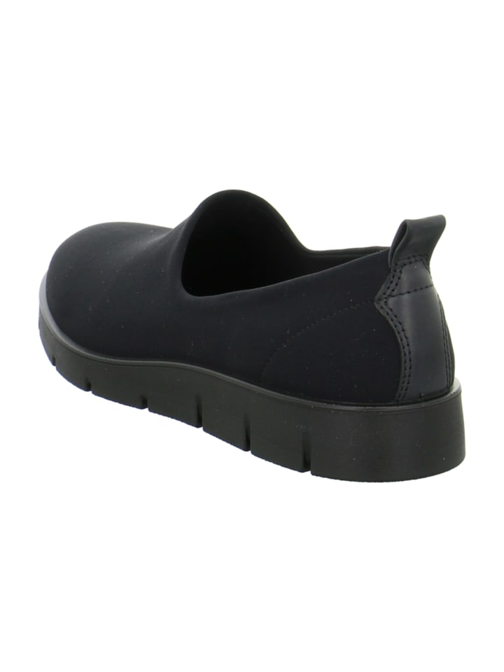 Ecco Sportliche Slipper in Schwarz günstig kaufen