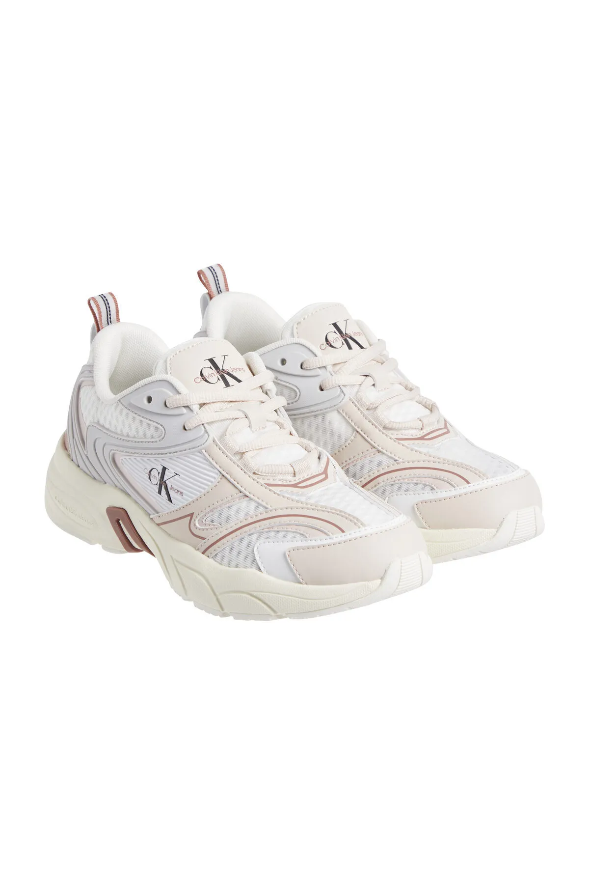 Calvin Klein  RETRO TENNIS LOW LACE MH ML MET