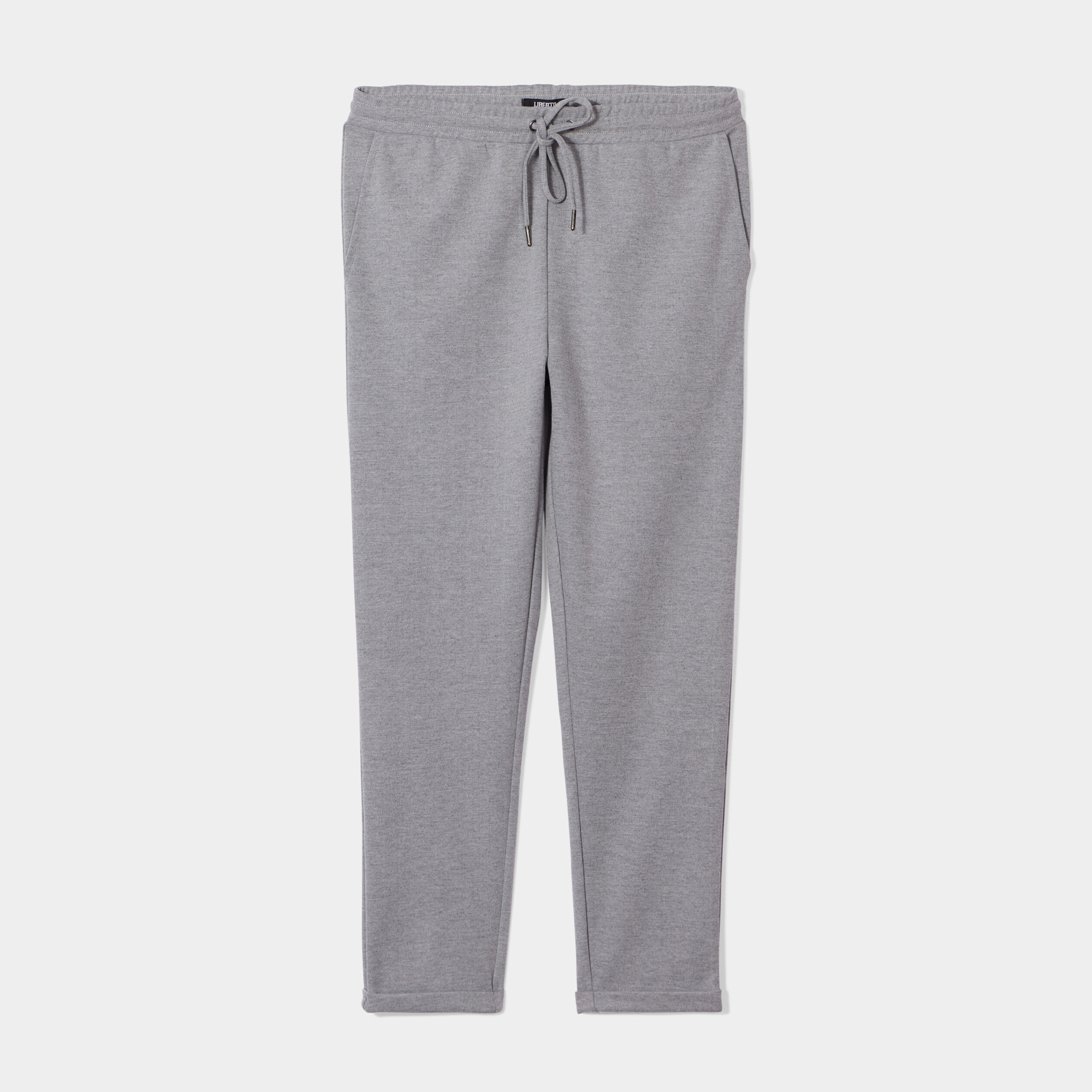 Pantalon de jogging stretch Liberto gris clair homme | La Halle