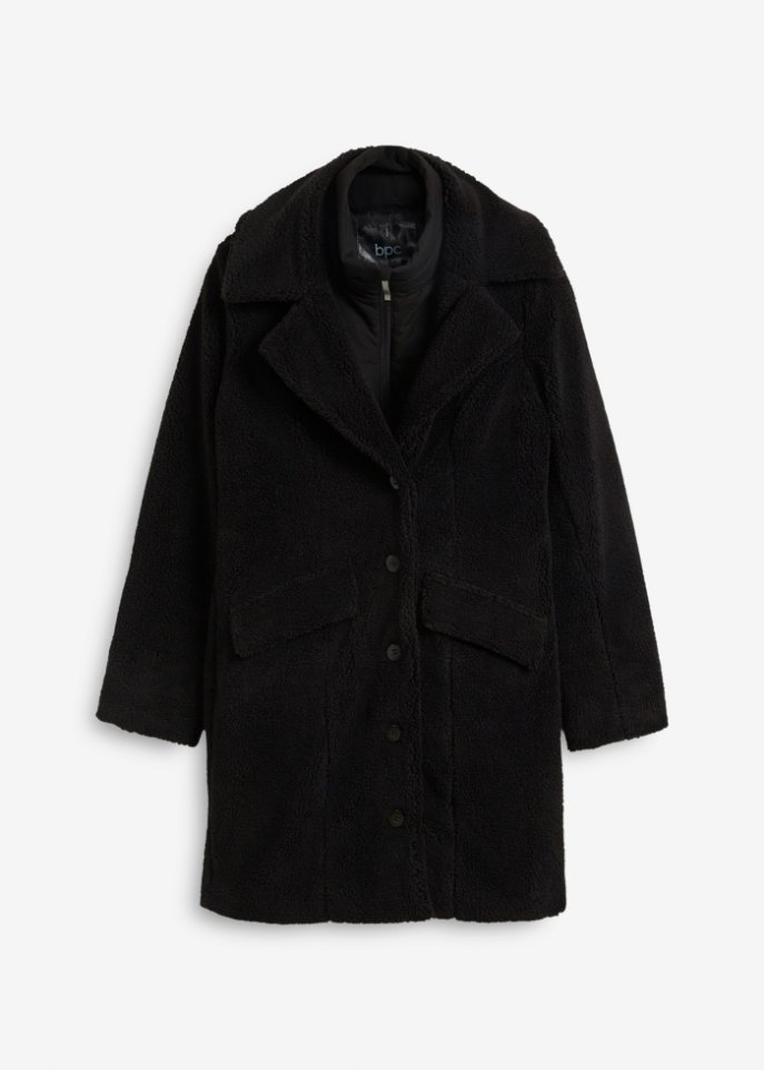 2 in 1 Teddymantel
