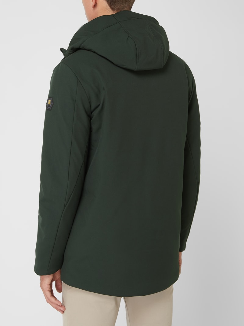 Parka mit Reißverschlusstaschen in bottle