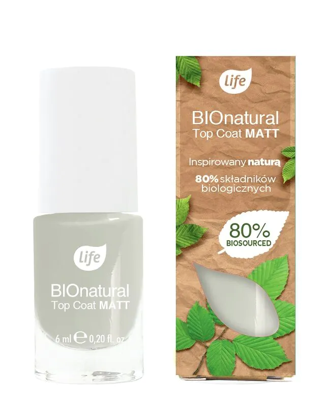 Life BIOnatural Ματ Τελικό Χρώμα για Νύχια