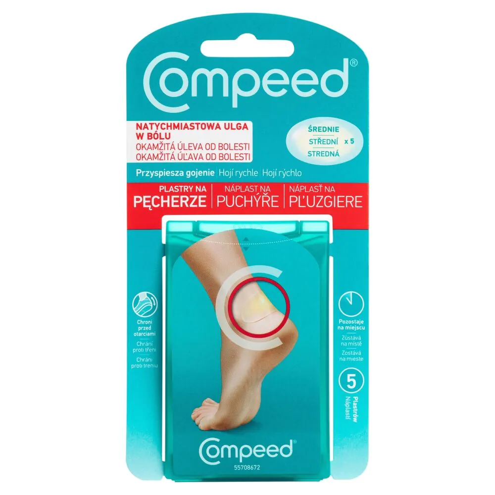 Επιθέματα Compeed για φουσκάλες μεσαίου μεγέθους