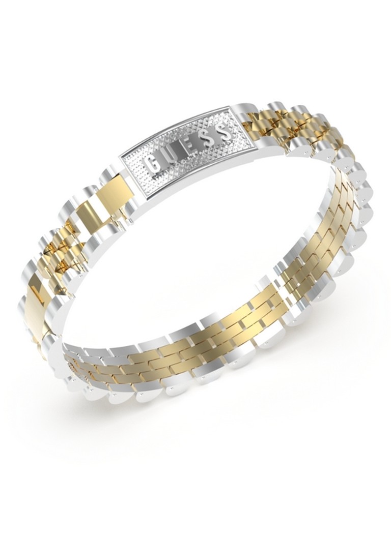 GUESS Link bracelet with crystal JUMB03201JWYGSTT-U
